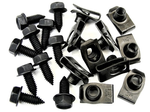 Body bolts nut clips - gm, clips-