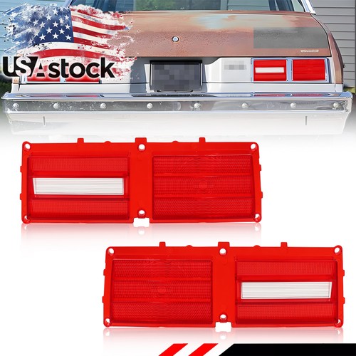 2pcs red lens tail lamp - 2pcs,