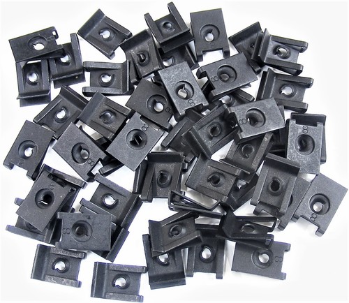 Chevy nut clips 8 - u-nut, #8
